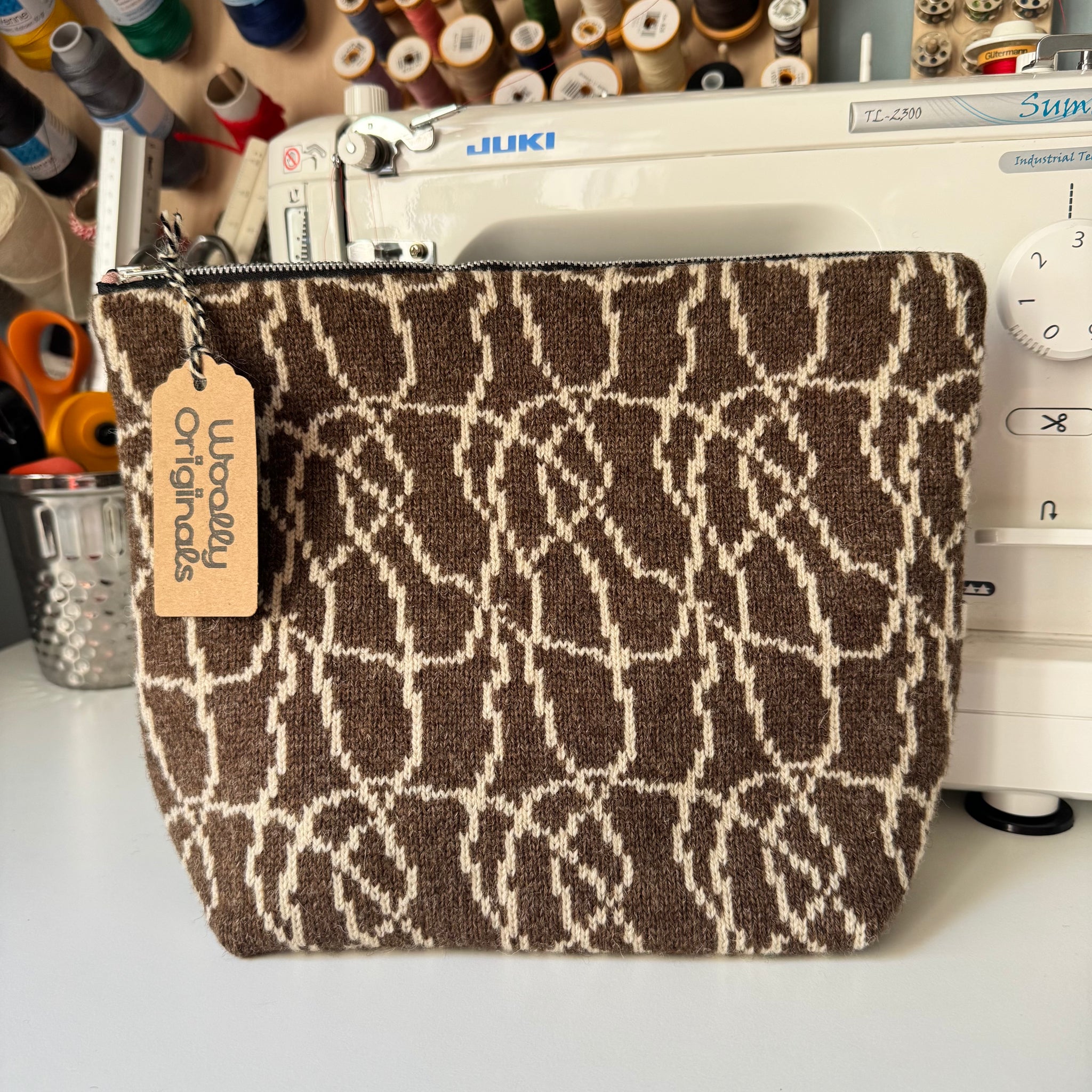 Mycelium - Medium Project Bag - Undyed